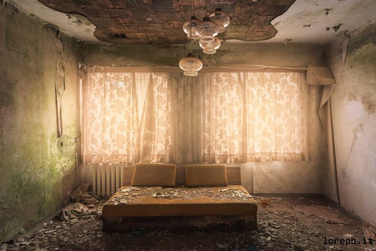 Abandoned grand hotel in Germany