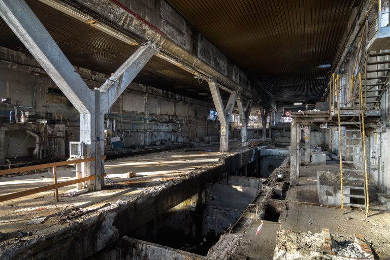 lost place italy: abandoned paper factory