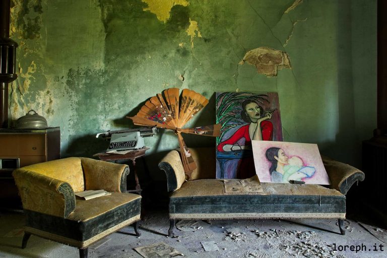 Villa del Matematico. Abandoned abode of Leonida Tonelli a famous Italian mathematician