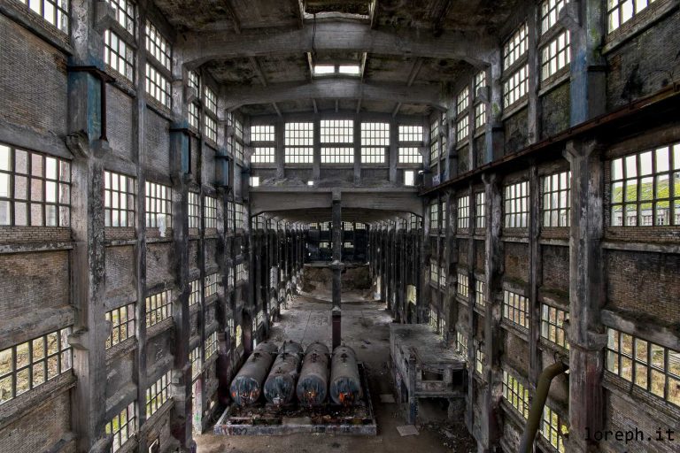 Abandoned cement and chemical factory in Germany