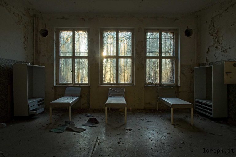Landesanstalt Teupitz. Abandoned mental hospital and military hospital in Brandenburg, Germany