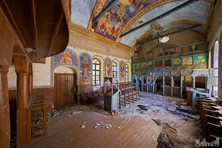 Exploration of an abandoned orthodox church in Bulgaria